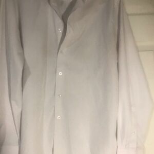 Classic White Men's Shirt